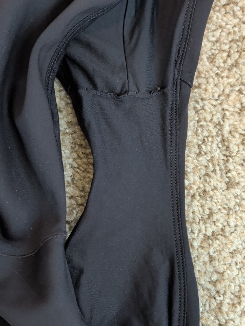 NWT Left On Friday Black One-Piece Swimsuit Size S - Picture 3 of 4